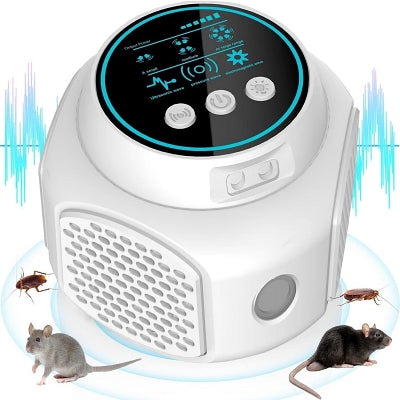 Répulsif Pour Souris - UltrasonicRodentRepellent™ - Blanc