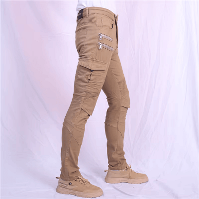 Jeans moto - MotorcycleJeansCollection™ - Kaki