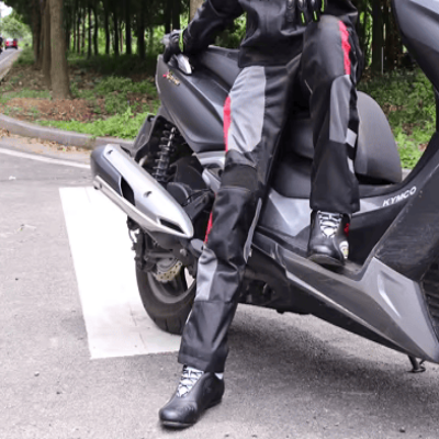 Pantalon de moto - BikeWaterproofTrousers™ - Noir