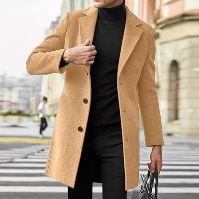 Manteau Long Homme - NewLongCottonCoat™ - Kaki