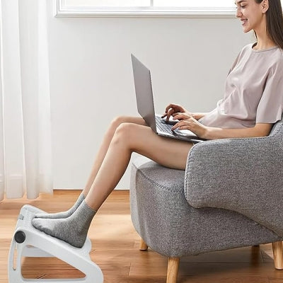 Repose Pied Bureau - UnderDeskFootrest™ - Blanc