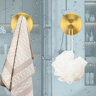 Support Douche - SuctionCupHooksforShower™ - Or