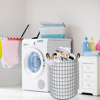 Panier A Linge - DirtyClothesBasket™ - Blanc