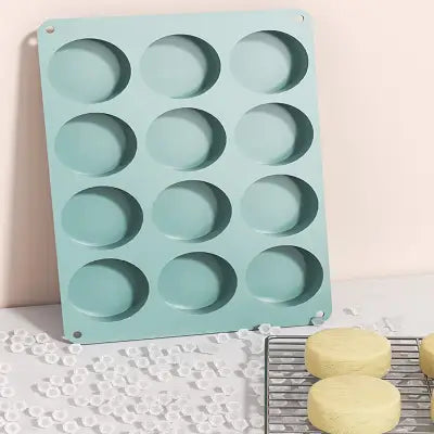 Moule A Gateau - NewRoundCookieMolds™ - Bleu Morandi