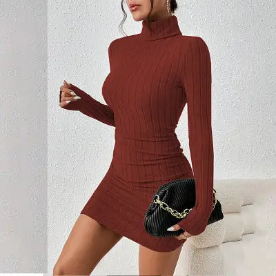 Robe Moulante - KnittedBottomingDress™