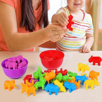 Jouet Montessori - MontessoriEducationalToys™ - Animaux sauvages