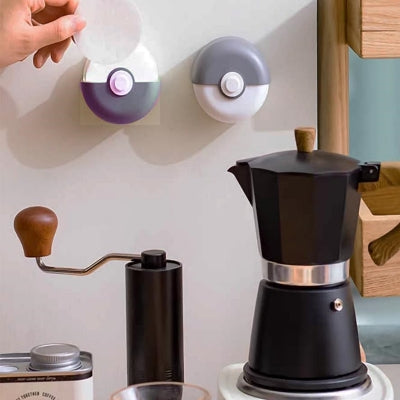 Porte Filtre Café - CoffeeFilterPaperRack™ - Gris