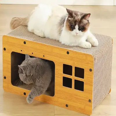 Maison pour chat - CatScrapersHouse™