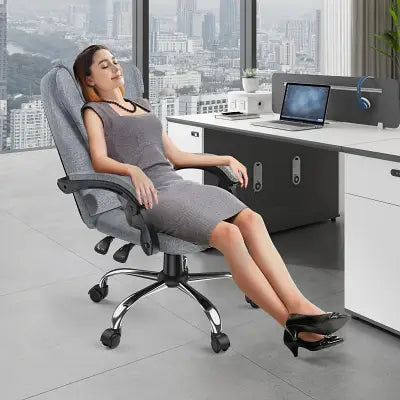 Chaise De Bureau Ergonomique - ErgonomicOfficeChair™ - Gris