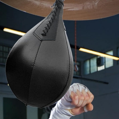 Sac De Boxe - LeatherPunchingBall™ - Noir
