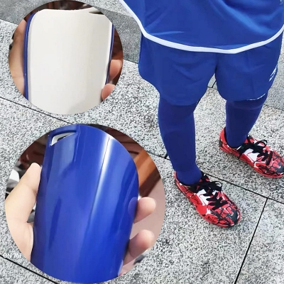 PROTEGE TIBIA FOOT - FootballPadCover™ - Bleu