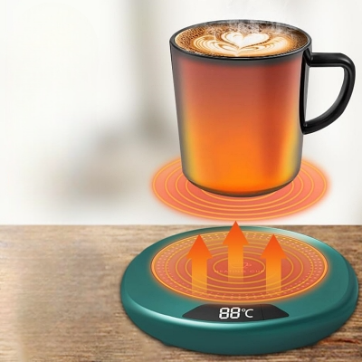 Chauffe Tasse USB - ThermostaticHeatingCoaster™ - Vert