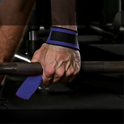 Sangle De Levage - GymWristLiftingStraps™ - Bleu
