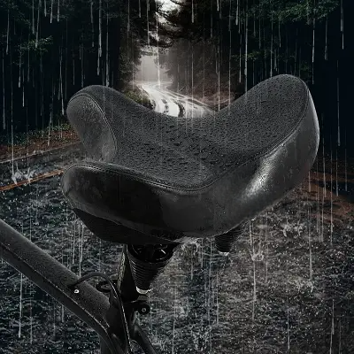 Selle Pour vélo - BicycleErgonomicSaddle™ - Noir simple