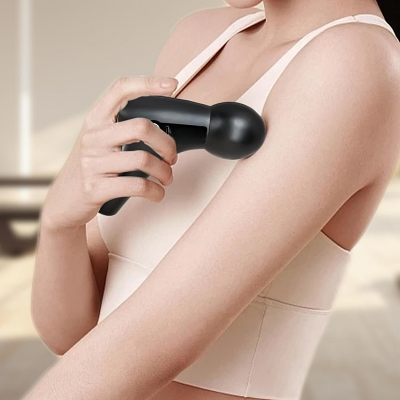 Pistolet Masseur - ElectricMuscleMassageGun™ - Noir