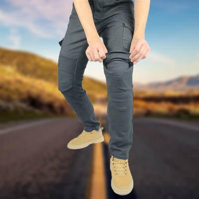 Jeans moto - MotorcycleJeansCollection™ - Gris