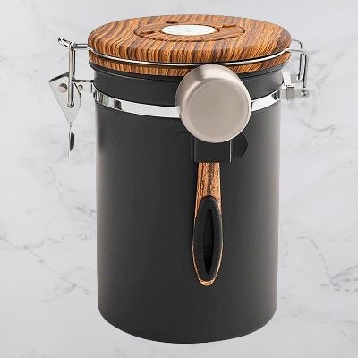 Récipient hermétique - FoodJarStorage™ - Noir