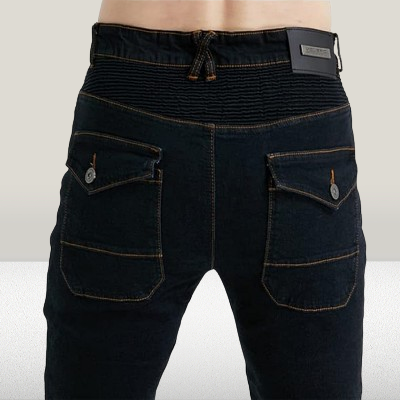 Jeans moto - MotorcycleJeansCollection™ - Noir