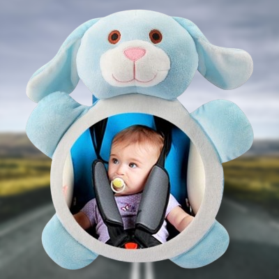 Rétroviseur intérieur - AdjustableCuteBabyRear™ - Ourson