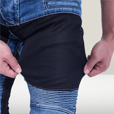 Jeans moto - MotorcycleJeansCollection™ - Bleu