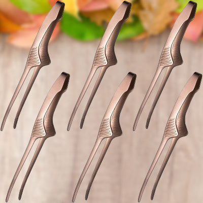 Pince Barbecue - BBQFoodTongs™ - Rose gold