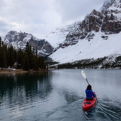 Pagaie kayak - Double-HeadPaddle™ - Blanc
