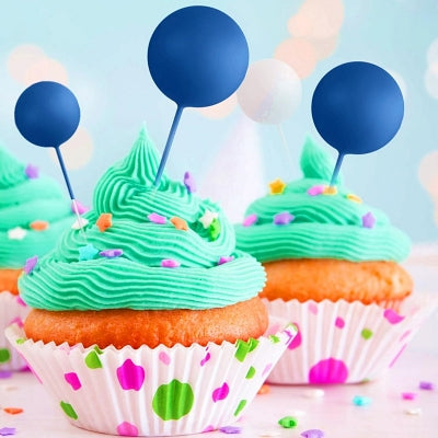 Décoration gâteau - BallCakeTopper™ - Bleu royal