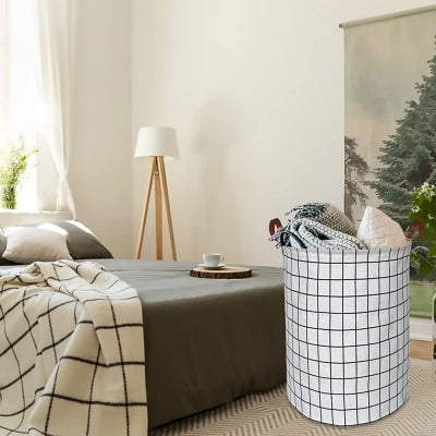 Panier A Linge - DirtyClothesBasket™ - Blanc