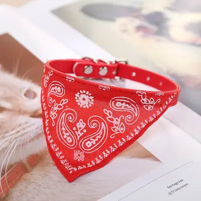 Collier Pour Chien - NewCatDogScarf™ - Rouge