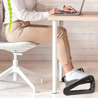 Repose Pied Bureau - UnderDeskFootrest™ - Noir