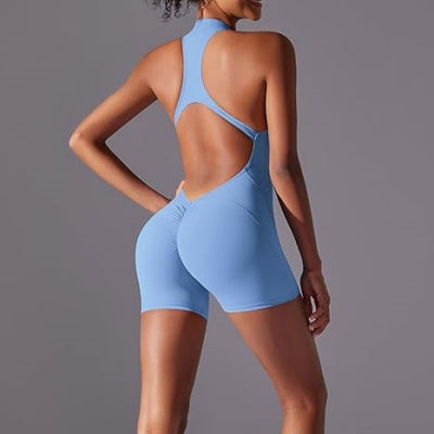 Tenue de Sport Femme - SexyGymOutfit™ - Bleu median