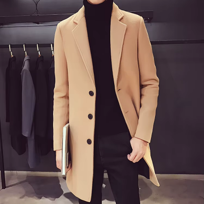 Manteau Long Homme - NewLongCottonCoat™ - Kaki