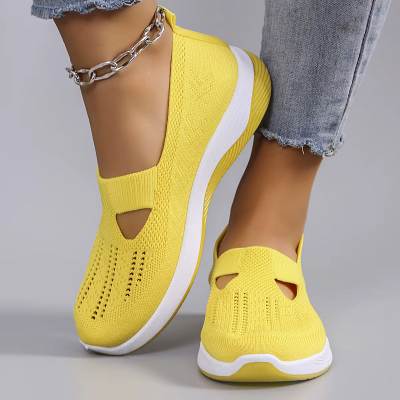 Baskets Femme - SpringWomen'sSportsShoes™ - Jaune