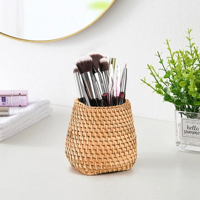 Panier En Rotin - HandmadeRattanStorageBox™ - Fond carré