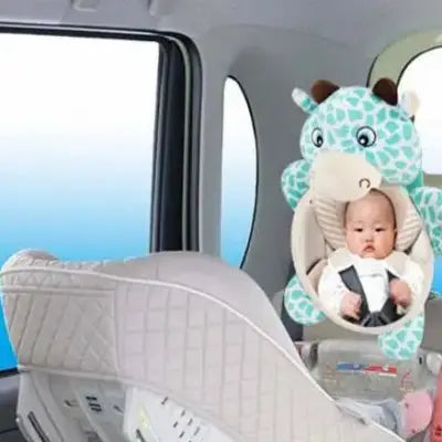Rétroviseur intérieur - AdjustableCuteBabyRear™ - Giraffe