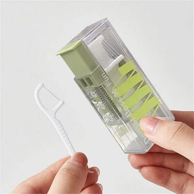 Fils dentaire - DentalFlossDispenser™ - Jaune