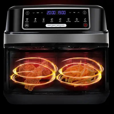 Friteuse air fryer - AirFryerDoubleChamber™