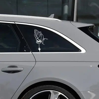 Sticker Voiture - DecorativeCarStickers™ - Blanc