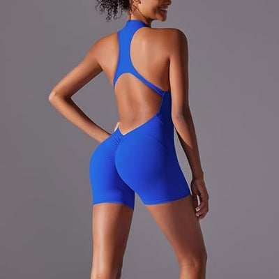 Tenue de Sport Femme - SexyGymOutfit™ - Bleu foncé