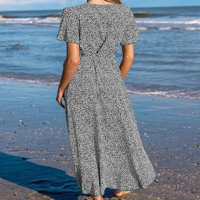 Robe Longue Femme - SummerMaxiDressWomen™ - Gris