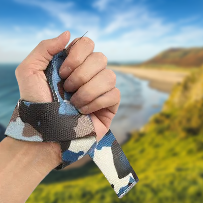 Sangle De Levage - GymWristLiftingStraps™ - Camouflage
