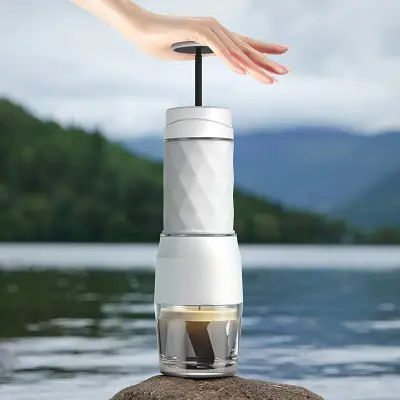 MACHINE A CAFE PORTABLE - PortableCoffeeMaker™ - Blanc