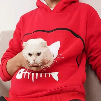 Sweatshirt Femme - SweatshirtKangaroo™ - Rouge