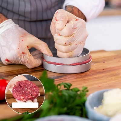 Presse Burger - BBQBurgerPress™ - Marron