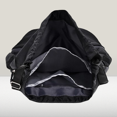 Sac de Sport - GymFitnessBackpack™ - Noir
