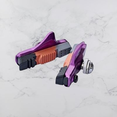 Patin de Frein pour Vélo - BikeBrakeShoes™ - Mauve