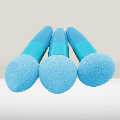 Pinceau Maquillage - PowderCosmeticBrushes™ - Bleu