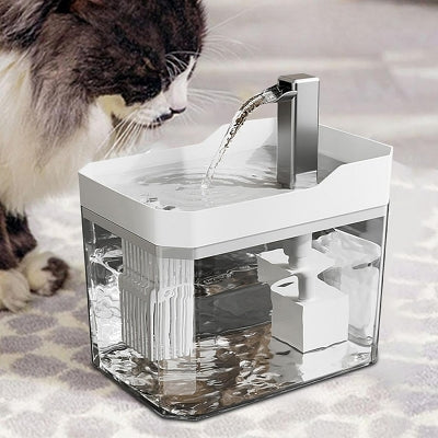 Fontaine A Eau Chat - CatAutomaticWaterFountain™ - Blanc