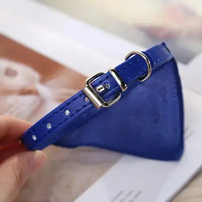 Collier Pour Chien - NewCatDogScarf™ - Bleu