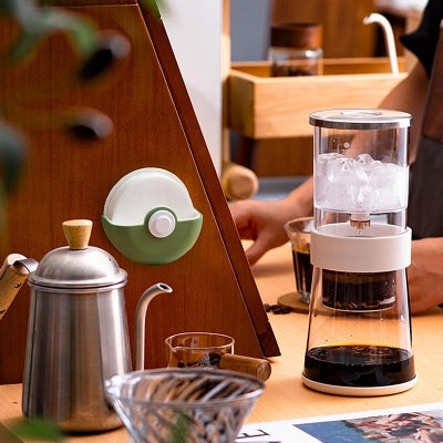 Porte Filtre Café - CoffeeFilterPaperRack™ - Vert